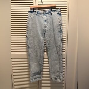 Abercrombie vintage stretch loose fit carpenter jeans